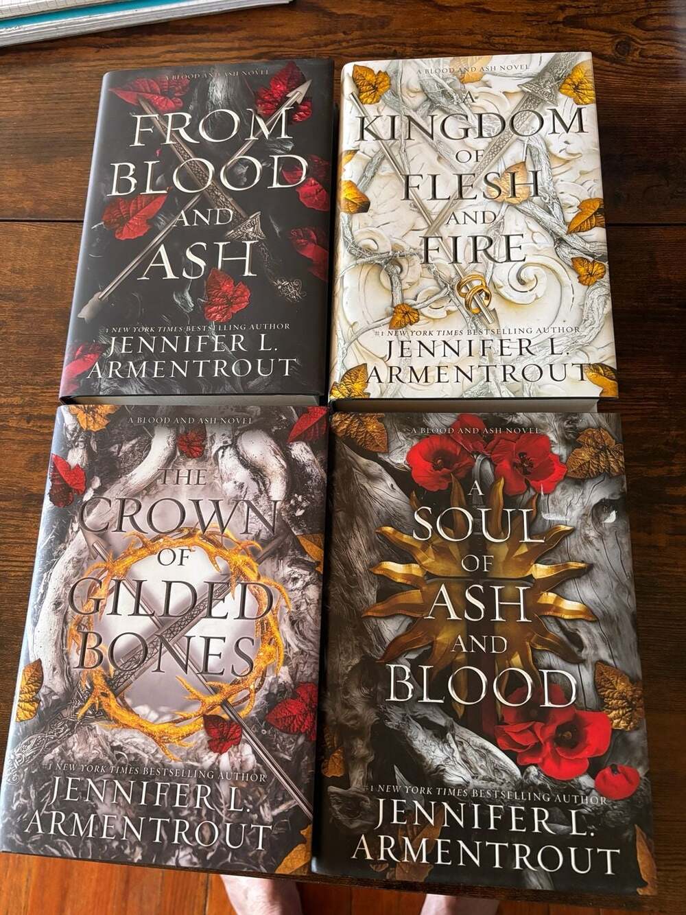 From Blood and Ash Series Hardcover 4 Book Set by Jennifer L. Armentrout